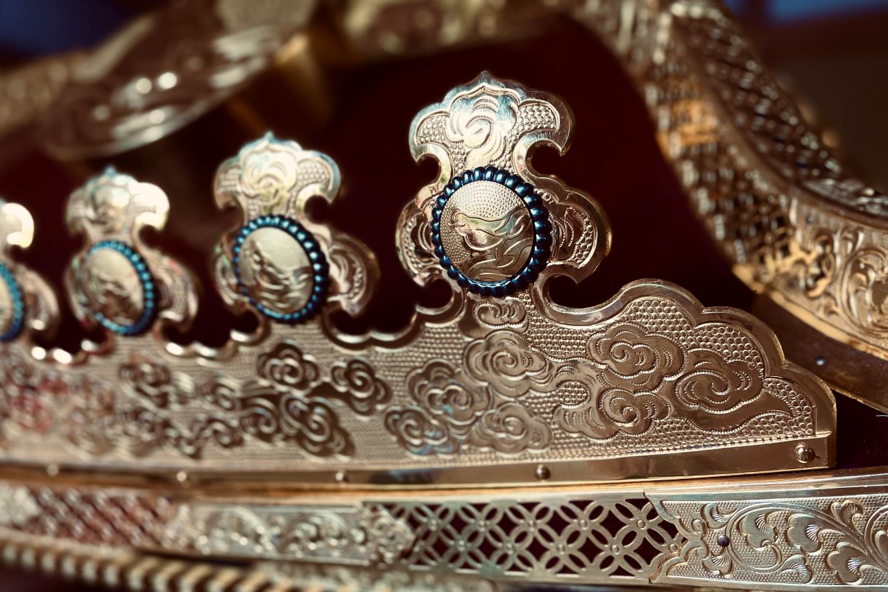 二之宮神輿の善知鳥紋